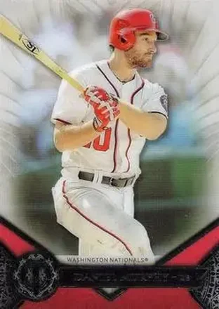 2017 Topps Tribute #19 - Daniel Murphy - Washington Nationals