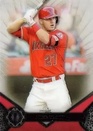 2017 Topps Tribute #25 - Mike Trout - Los Angeles Angels