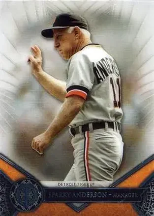 2017 Topps Tribute #26 - George Anderson - Detroit Tigers
