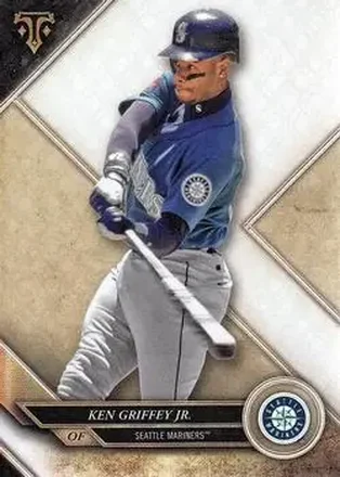 2017 Topps Triple Threads #2 - Ken Griffey Jr. - Seattle Mariners