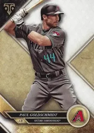 2017 Topps Triple Threads #5 - Paul Goldschmidt - Arizona Diamondbacks