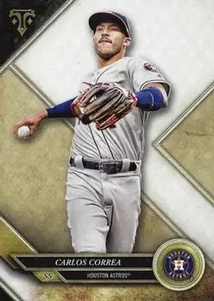 2017 Topps Triple Threads #14 - Carlos Correa - Houston Astros