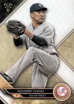 2017 Topps Triple Threads #22 - Masahiro Tanaka - New York Yankees