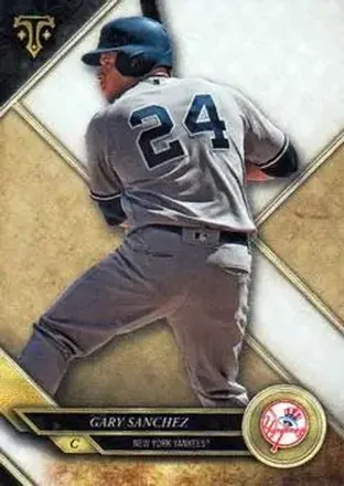 2017 Topps Triple Threads #23 - Gary Sanchez - New York Yankees