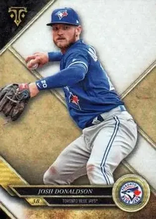 2017 Topps Triple Threads #29 - Josh Donaldson - Toronto Blue Jays