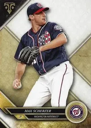 2017 Topps Triple Threads #31 - Max Scherzer - Washington Nationals