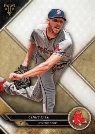 2017 Topps Triple Threads #33 - Chris Sale - Boston Red Sox