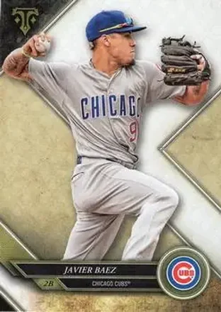 2017 Topps Triple Threads #35 - Javier Báez - Chicago Cubs