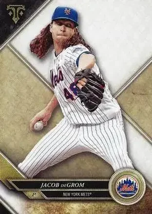 2017 Topps Triple Threads #36 - Jacob deGrom - New York Mets