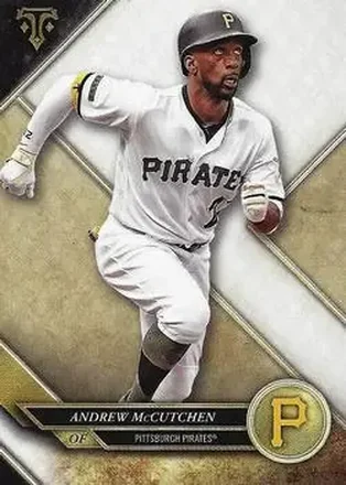 2017 Topps Triple Threads #37 - Andrew McCutchen - Pittsburgh Pirates