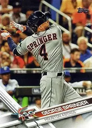2017 Topps Update #US9 - George Springer - Houston Astros