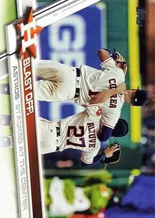 2017 Topps Update #US14 - Blast Off! - Houston Astros