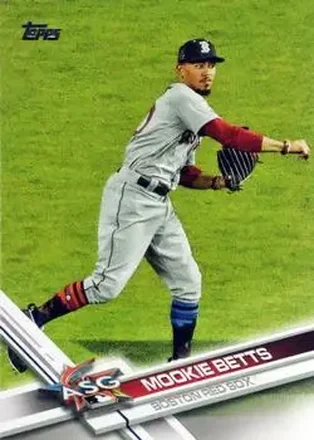 2017 Topps Update #US18 - Mookie Betts - Boston Red Sox
