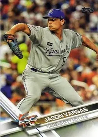 2017 Topps Update #US20 - Jason Vargas - Kansas City Royals