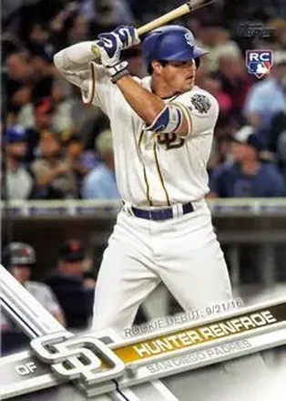 2017 Topps Update #US22 - Hunter Renfroe - San Diego Padres