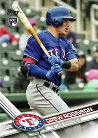 2017 Topps Update #US28 - Drew Robinson - Texas Rangers