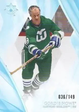 2023-24 Upper Deck Ultimate Collection #84 - Gordie Howe - Hartford Whalers