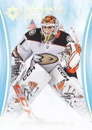 2023-24 Upper Deck Ultimate Collection #140 - Olle Eriksson Ek - Anaheim Ducks