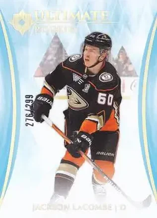 2023-24 Upper Deck Ultimate Collection #161 - Jackson LaCombe - Anaheim Ducks