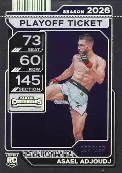 2026 Panini Contenders PFL feature card