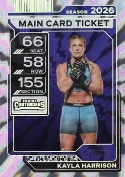 2026 Panini Contenders PFL feature card