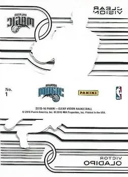Back of Victor Oladipo