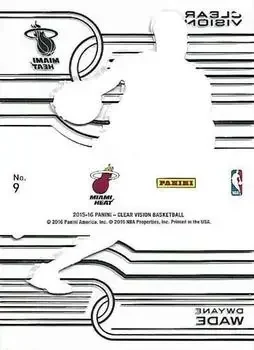 Back of Dwyane Wade