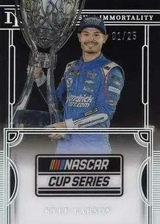 2023 Panini National Treasures - Championship Immortality #CI7 - Kyle Larson - Hendrick Motorsports