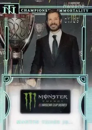2023 Panini National Treasures - Championship Immortality #CI9 - Martin Truex Jr. - Furniture Row Racing