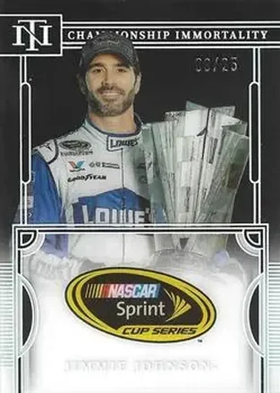 2023 Panini National Treasures - Championship Immortality #CI21 - Jimmie Johnson - Hendrick Motorsports