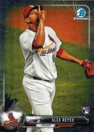 2017 Bowman Chrome #6b - Alex Reyes - St. Louis Cardinals