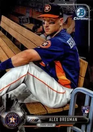 2017 Bowman Chrome #12b - Alex Bregman - Houston Astros