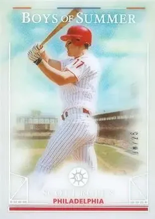 2024 Panini Boys of Summer - Holo Silver #11 - Scott Rolen - Philadelphia Phillies