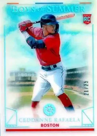 2024 Panini Boys of Summer - Holo Silver #20 - Ceddanne Rafaela - Boston Red Sox