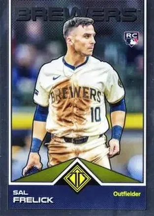 2024 Topps Transcendent Collection - Image Variation #28 - Sal Frelick - Milwaukee Brewers