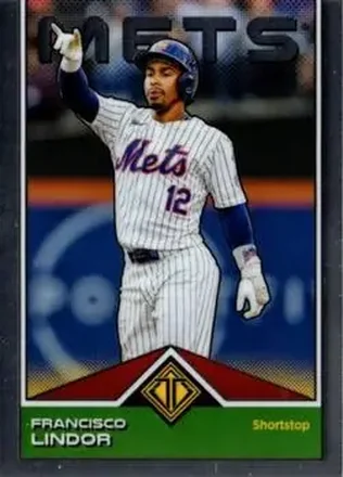 2024 Topps Transcendent Collection - Image Variation #75 - Francisco Lindor - New York Mets