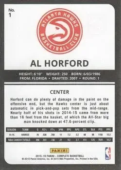 Back of Al Horford