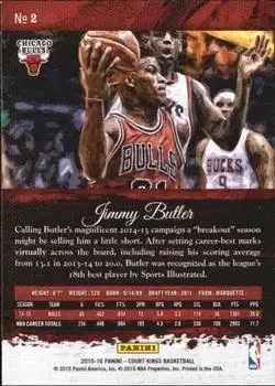 Back of Jimmy Butler