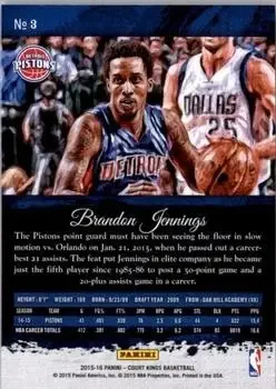 Back of Brandon Jennings