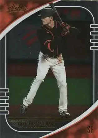 2021 Panini Absolute #46 - Mike Yastrzemski - San Francisco Giants