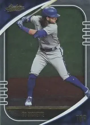2021 Panini Absolute #47 - Bo Bichette - Toronto Blue Jays