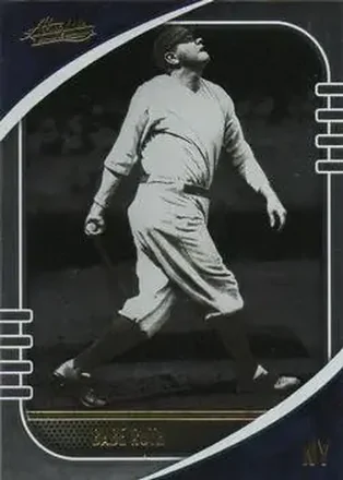 2021 Panini Absolute #53 - Babe Ruth - New York Yankees