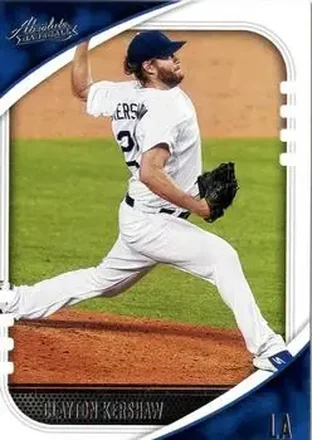 2021 Panini Absolute #100 - Clayton Kershaw - Los Angeles Dodgers