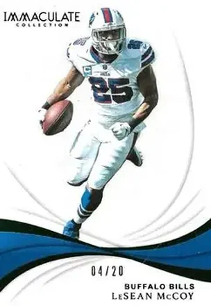 2019 Panini Immaculate Collection - Emerald #12 - LeSean McCoy - Buffalo Bills