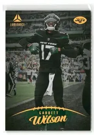 2023 Panini Luminance - Green #66 - Garrett Wilson - New York Jets