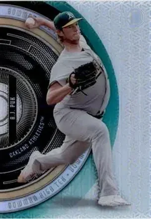 2017 Bowman High Tek - Pattern 2 - Pinwheel #BHT-AP - A.J. Puk - Oakland Athletics