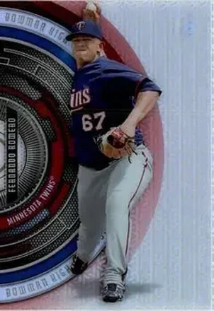 2017 Bowman High Tek - Pattern 2 - Pinwheel #BHT-FR - Fernando Romero - Minnesota Twins