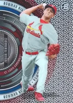 2017 Bowman High Tek - Pattern 2 - Pinwheel #BHT-JF - Junior Fernandez - St. Louis Cardinals