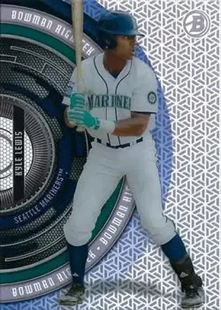 2017 Bowman High Tek - Pattern 2 - Pinwheel #BHT-KL - Kyle Lewis - Seattle Mariners