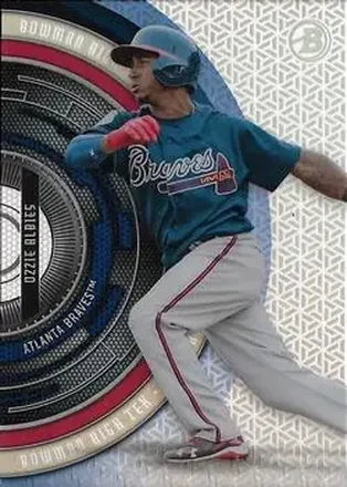 2017 Bowman High Tek - Pattern 2 - Pinwheel #BHT-OA - Ozzie Albies - Atlanta Braves